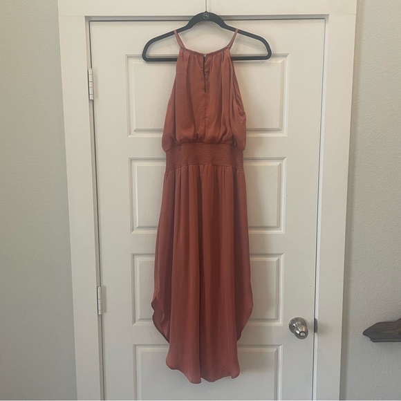 NWT She + Sky Midi Dress in Copper Size Medium - Picture 7 of 10